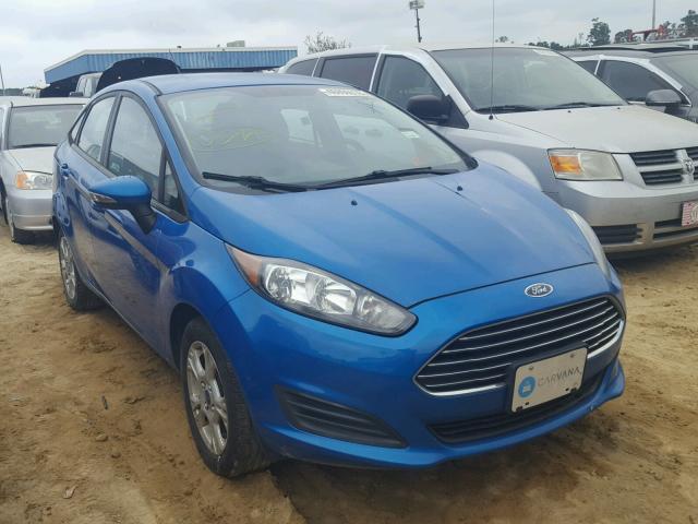 3FADP4BJ4EM147698 - 2014 FORD FIESTA SE BLUE photo 1