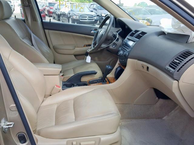 1HGCM66583A007690 - 2003 HONDA ACCORD GOLD photo 5