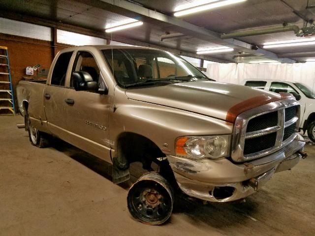 3D7KU28C64G133506 - 2004 DODGE RAM 2500 S Qəhvəyi foto 1