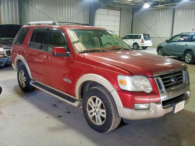 1FMEU74E96UB66457 - 2006 FORD EXPLORER E BURGUNDY photo 1