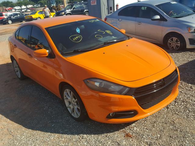 1C3CDFBA0DD345610 - 2013 DODGE DART SXT ORANGE photo 1