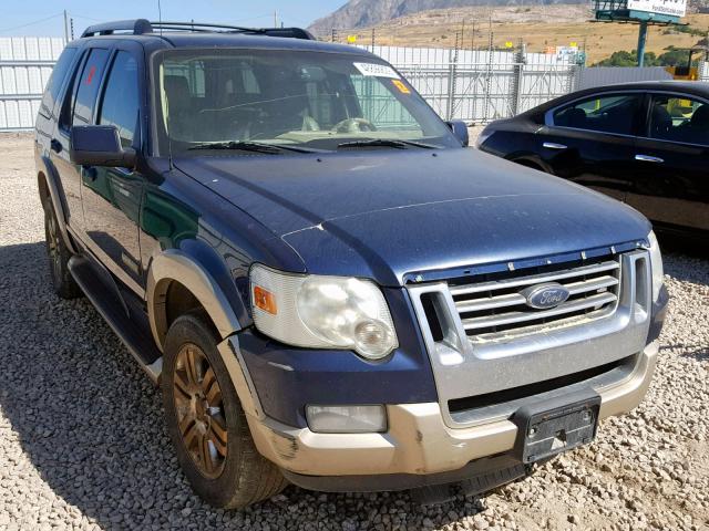 1FMEU74826ZA01959 - 2006 FORD EXPLORER E BLUE photo 1