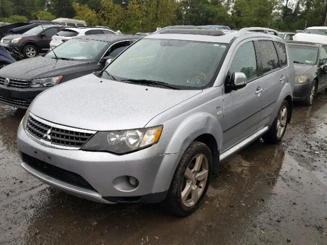 JA4MT41X99Z003090 - 2009 MITSUBISHI OUTLANDER SILVER photo 2