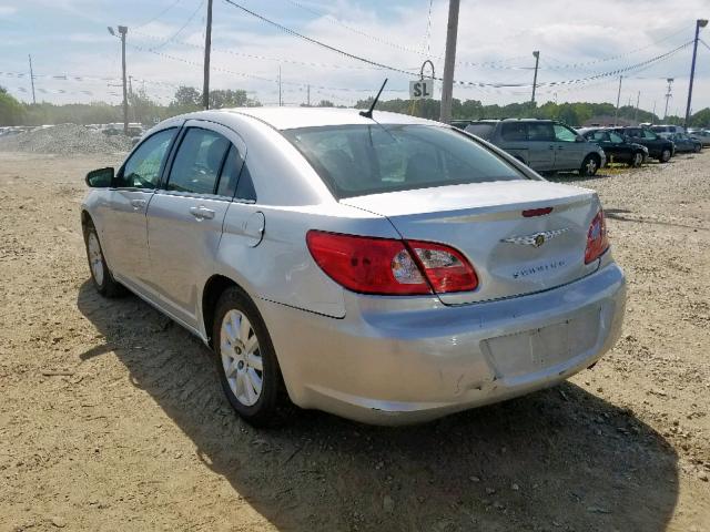 1C3LC46J88N142854 - 2008 CHRYSLER SEBRING LX SILVER photo 3