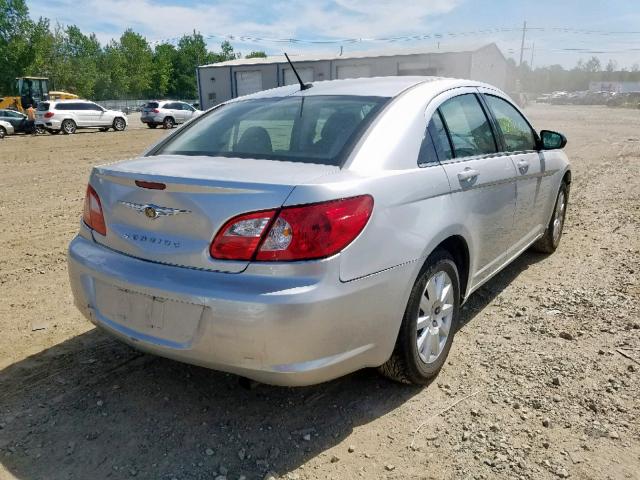 1C3LC46J88N142854 - 2008 CHRYSLER SEBRING LX SILVER photo 4