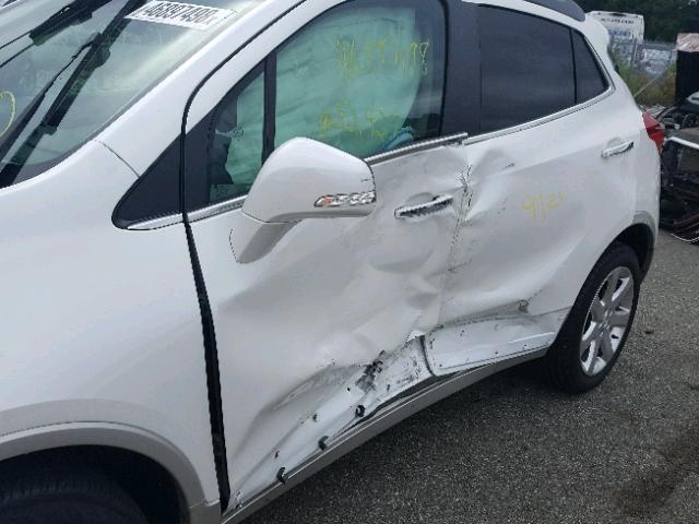 KL4CJHSB7FB170466 - 2015 BUICK ENCORE PRE WHITE photo 9