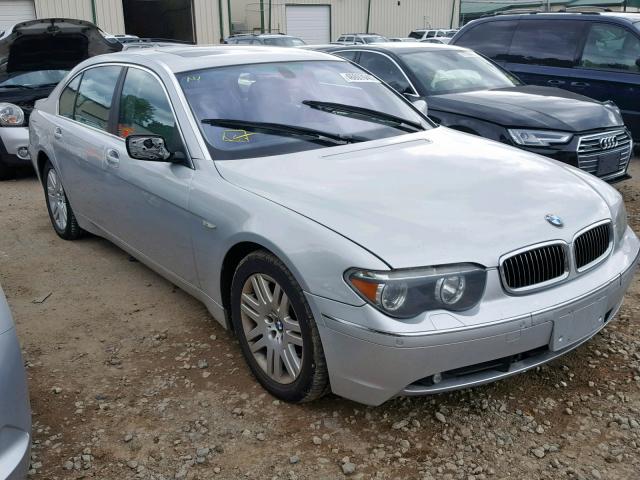 WBAGN63473DS43672 - 2003 BMW 745 LI SILVER photo 1