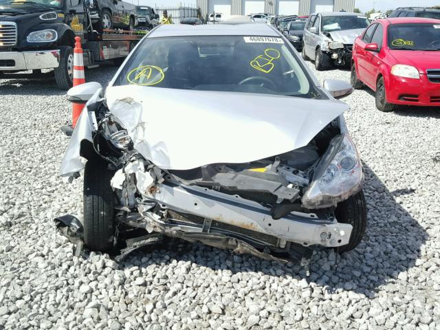 JTDKDTB34D1055007 - 2013 TOYOTA PRIUS C SILVER photo 7