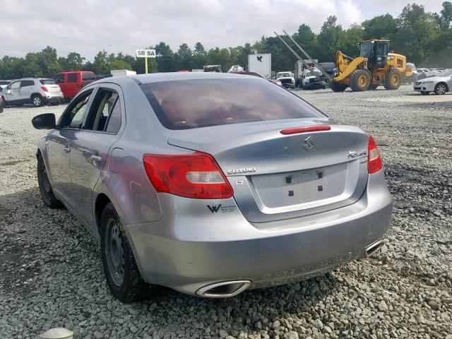 JS2RF9A18C6100212 - 2012 SUZUKI KIZASHI S SILVER photo 3