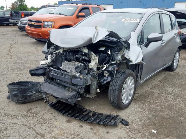 3N1CE2CP2FL403513 - 2015 NISSAN VERSA NOTE GRAY photo 2