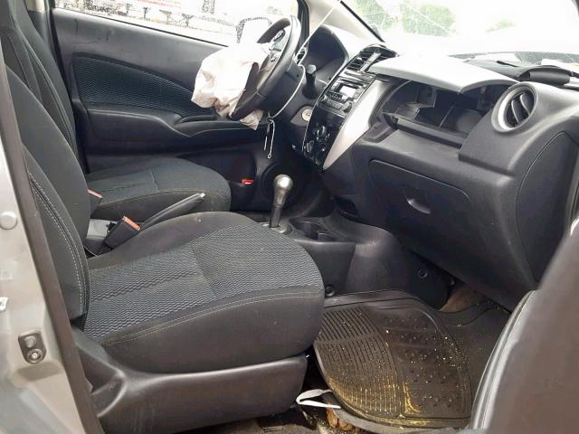 3N1CE2CP2FL403513 - 2015 NISSAN VERSA NOTE GRAY photo 5