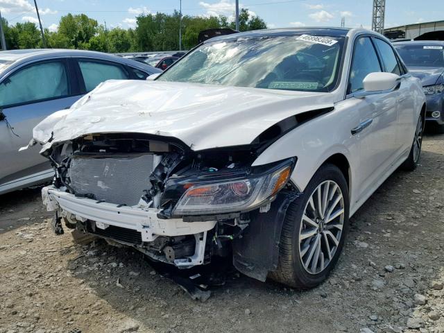 1LN6L9SK5J5614661 - 2018 LINCOLN CONTINENTA WHITE photo 2