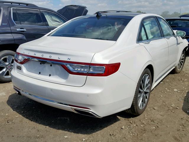 1LN6L9SK5J5614661 - 2018 LINCOLN CONTINENTA WHITE photo 4