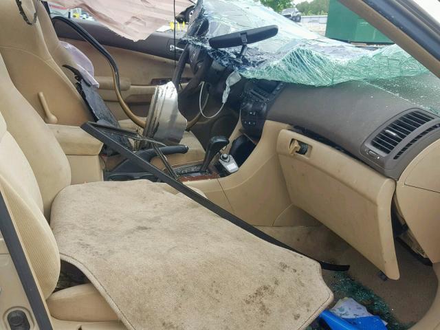 1HGCM56737A145395 - 2007 HONDA ACCORD EX TAN photo 5