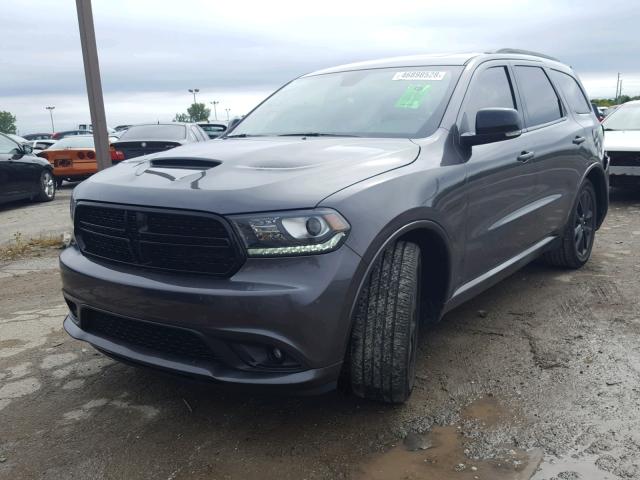 1C4SDJCT9HC691810 - 2017 DODGE DURANGO R/ CHARCOAL photo 2