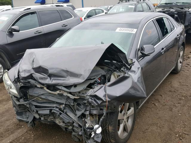 1G1ZC5EU7BF122466 - 2011 CHEVROLET MALIBU 1LT GRAY photo 2