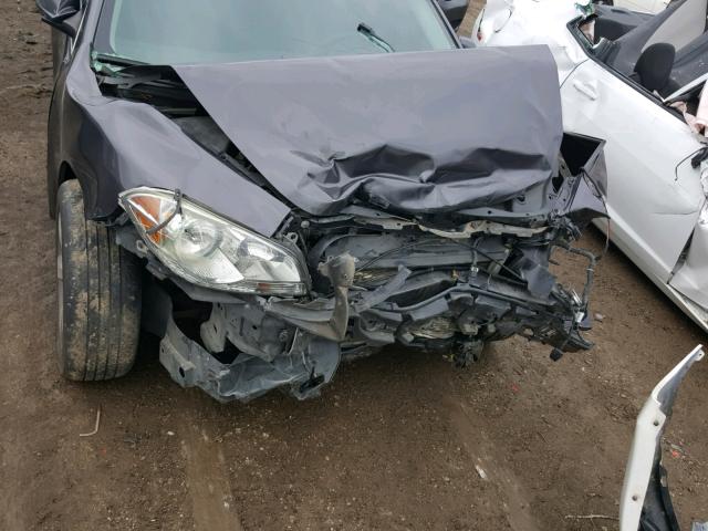 1G1ZC5EU7BF122466 - 2011 CHEVROLET MALIBU 1LT GRAY photo 7