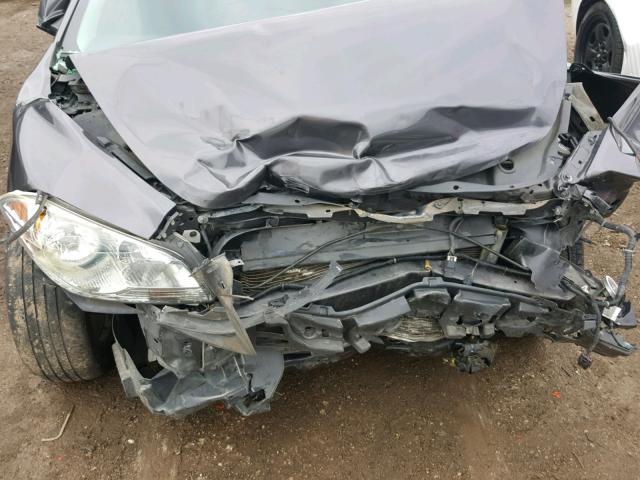 1G1ZC5EU7BF122466 - 2011 CHEVROLET MALIBU 1LT GRAY photo 9