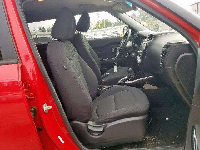 KNDJX3A58F7799361 - 2015 KIA SOUL ! Qırmızı foto 5