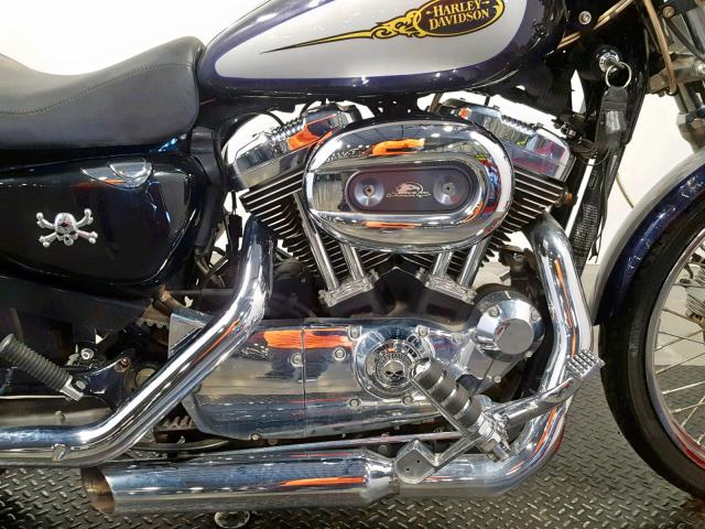 1HD1CT3169K457798 - 2009 HARLEY-DAVIDSON XL1200 C PURPLE photo 5