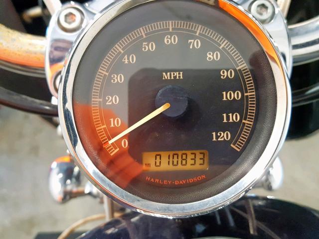 1HD1CT3169K457798 - 2009 HARLEY-DAVIDSON XL1200 C PURPLE photo 7