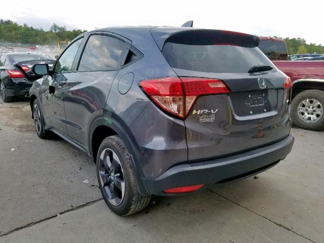 3CZRU6H51JM720298 - 2018 HONDA HR-V EX GRAY photo 3