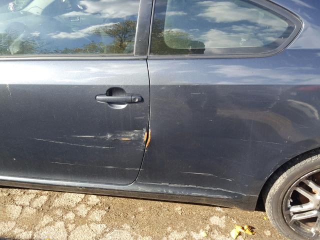 JTKDE177270156863 - 2007 TOYOTA SCION TC ვერცხლისფერი ფოტო 9