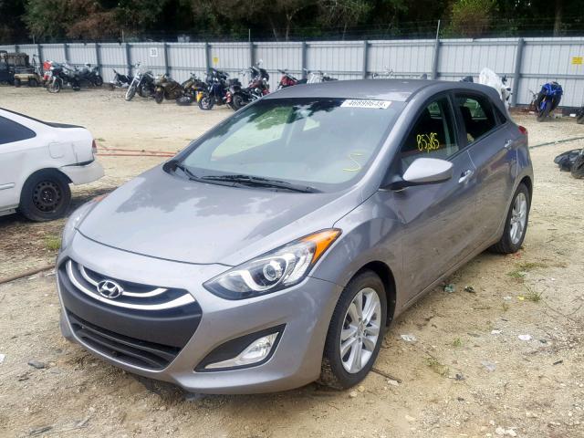 KMHD35LE3DU120124 - 2013 HYUNDAI ELANTRA GT SILVER photo 2