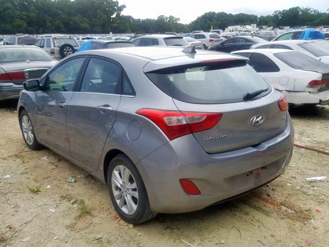 KMHD35LE3DU120124 - 2013 HYUNDAI ELANTRA GT SILVER photo 3