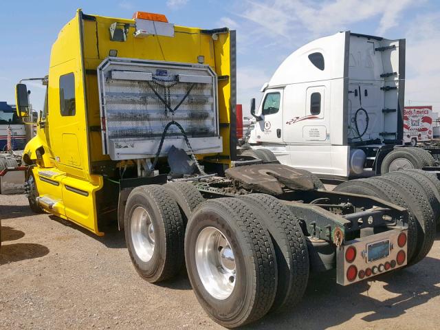 3HSCUAPR6AN240620 - 2010 INTERNATIONAL PROSTAR PR YELLOW photo 3