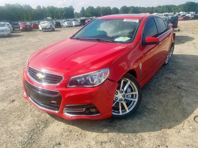 6G3F15RW7EL945175 - 2014 CHEVROLET SS RED photo 2