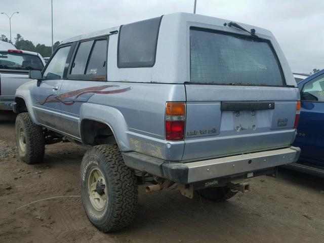 JT3VN66W3K0029859 - 1989 TOYOTA 4RUNNER VN BLUE photo 3