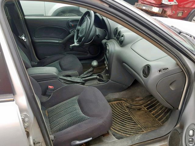 1G2NF52E24M501291 - 2004 PONTIAC GRAND AM S SILVER photo 5