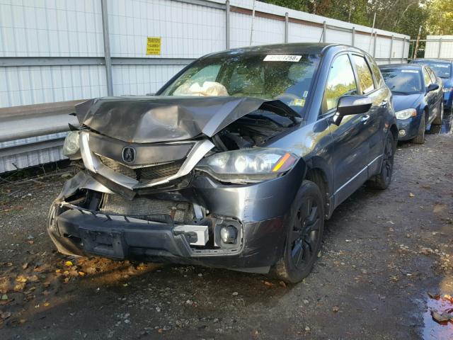 5J8TB1H28AA004541 - 2010 ACURA RDX GRAY photo 2