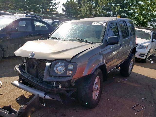 5N1ED28Y93C646488 - 2003 NISSAN XTERRA XE BROWN photo 2