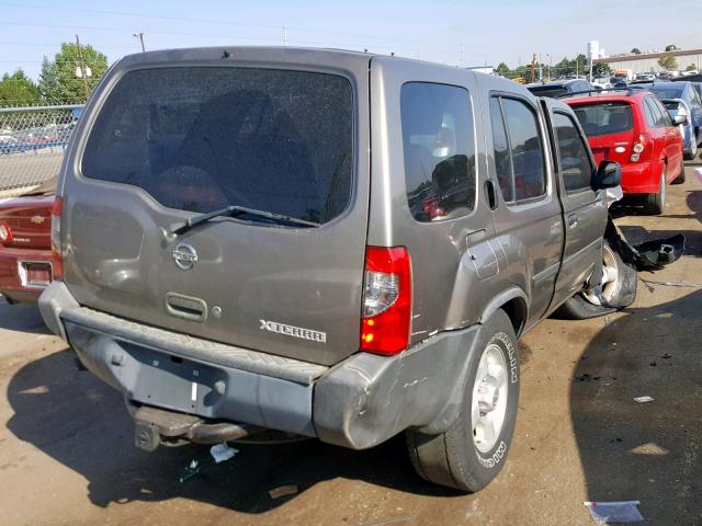 5N1ED28Y93C646488 - 2003 NISSAN XTERRA XE BROWN photo 4