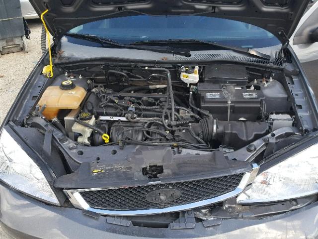 1FAFP34N37W154079 - 2007 FORD FOCUS ZX4 GRAY photo 7