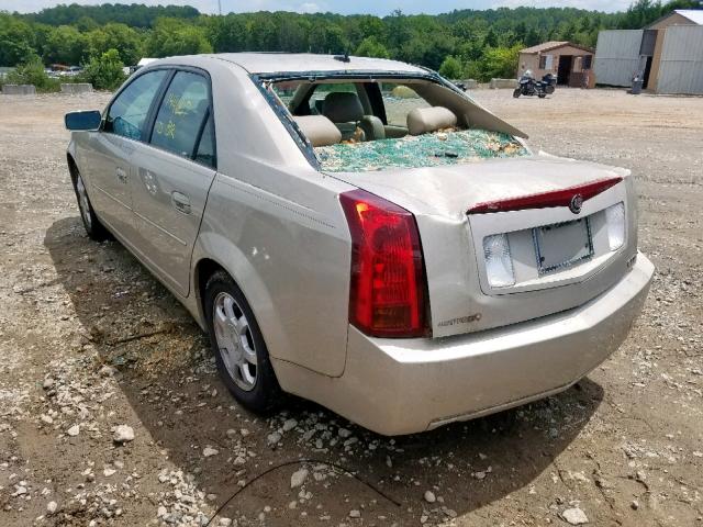 1G6DP577X70125789 - 2007 CADILLAC CTS HI FEA BEIGE photo 3