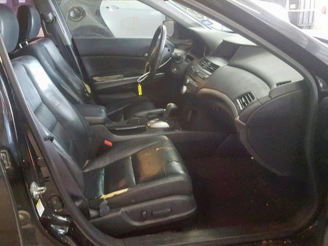 1HGCP36848A073659 - 2008 HONDA ACCORD EXL BLACK photo 5