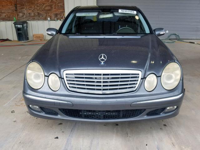 WDBUF56J86A813455 - 2006 MERCEDES-BENZ E 350 CHARCOAL photo 9