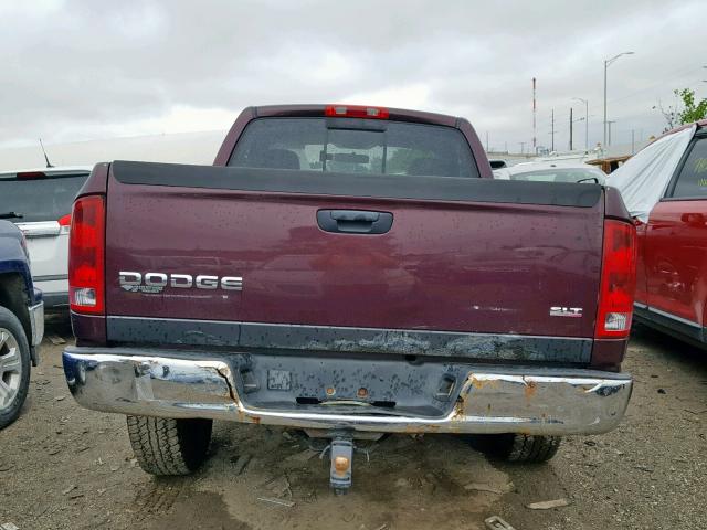 1D7HA16N14J181625 - 2004 DODGE RAM 1500 S PURPLE photo 6