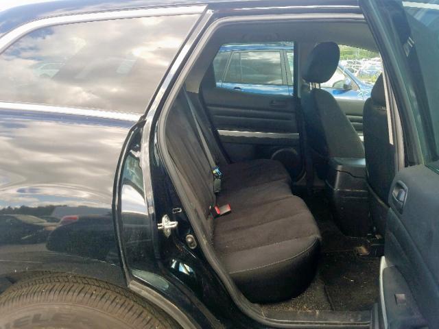 JM3ER2WM4A0320416 - 2010 MAZDA CX-7 BLACK photo 6