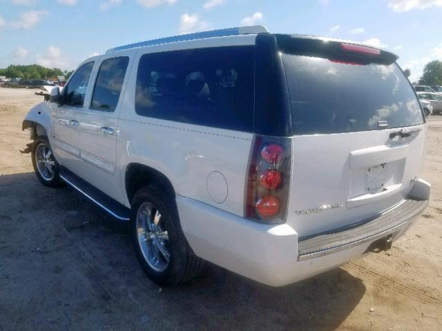 1GKFK66807J285716 - 2007 GMC YUKON XL D WHITE photo 3