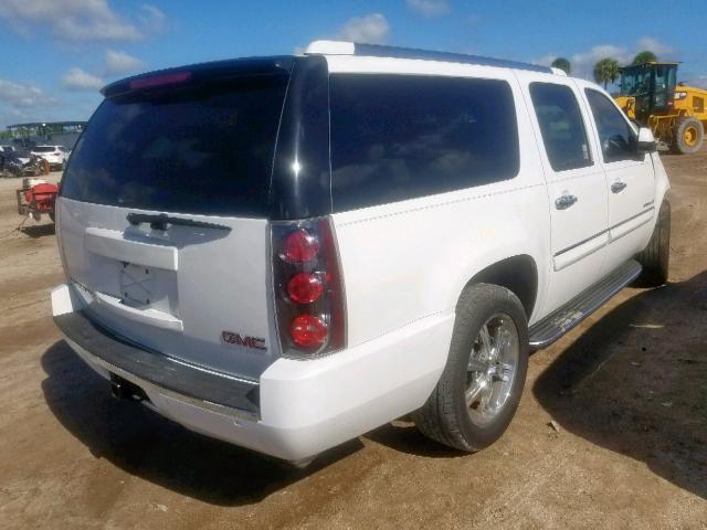 1GKFK66807J285716 - 2007 GMC YUKON XL D WHITE photo 4