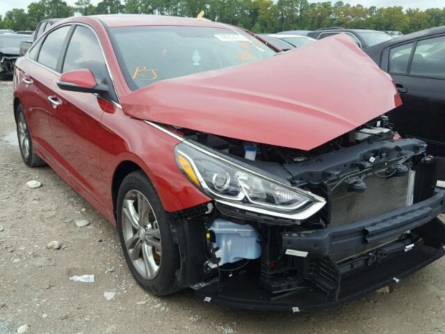 5NPE34AF6JH619813 - 2018 HYUNDAI SONATA SPO RED photo 1