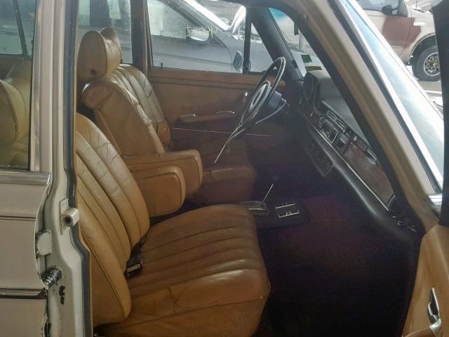 10801812047628 - 1970 MERCEDES-BENZ 280 SE CREAM photo 5