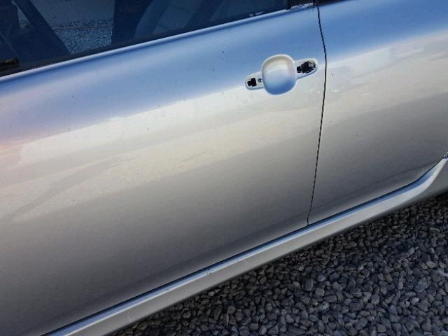 1NXBU40E99Z117657 - 2009 TOYOTA COROLLA BA 银色 照片 10