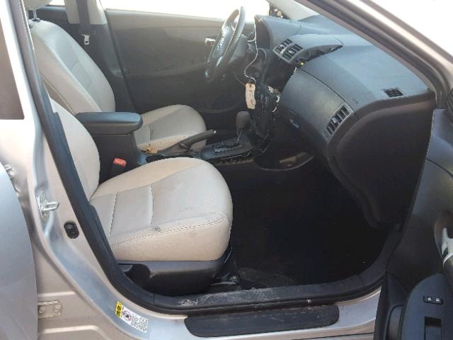 1NXBU40E99Z117657 - 2009 TOYOTA COROLLA BA 银色 照片 5