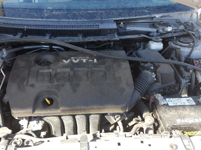 1NXBU40E99Z117657 - 2009 TOYOTA COROLLA BA 银色 照片 7