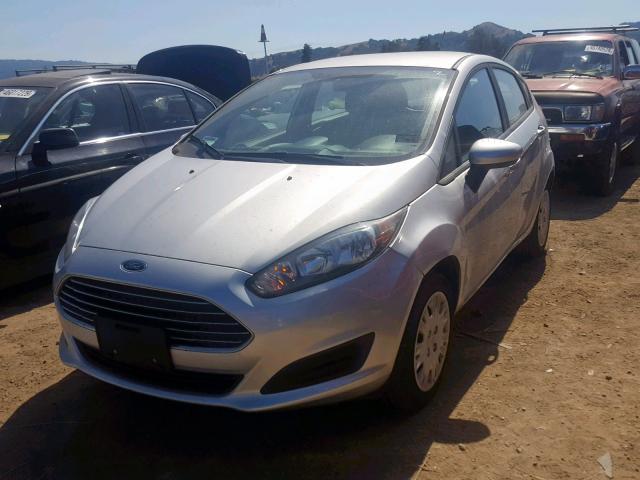 3FADP4TJXGM170145 - 2016 FORD FIESTA S SILVER photo 2